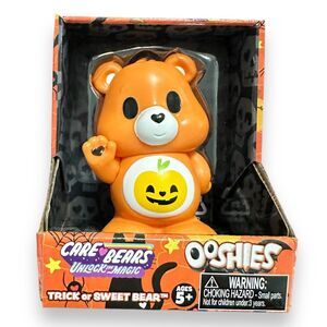 NEW Care Bears OOSHIES HALLOWEEN TRICK OR SWEET BEAR Figurine Decor Retro